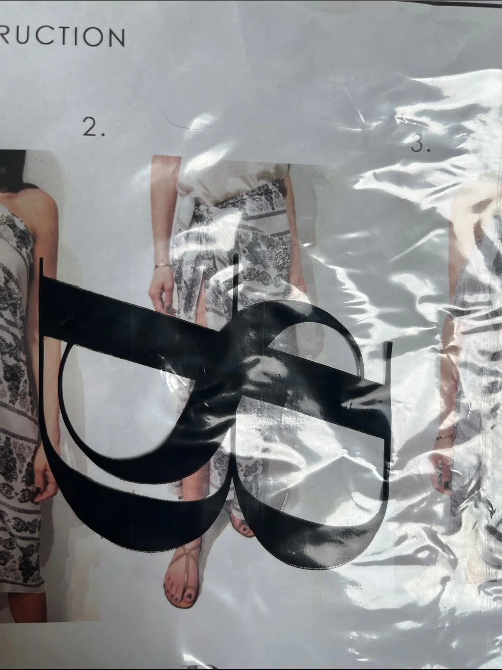 Sachin + Babi White and Black Printed Sarong Wrap Cover